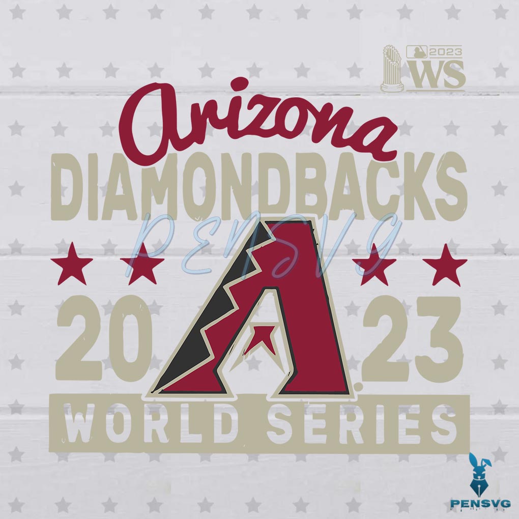 Free Arizona Diamondbacks 2023 World Series SVG File For Cricut