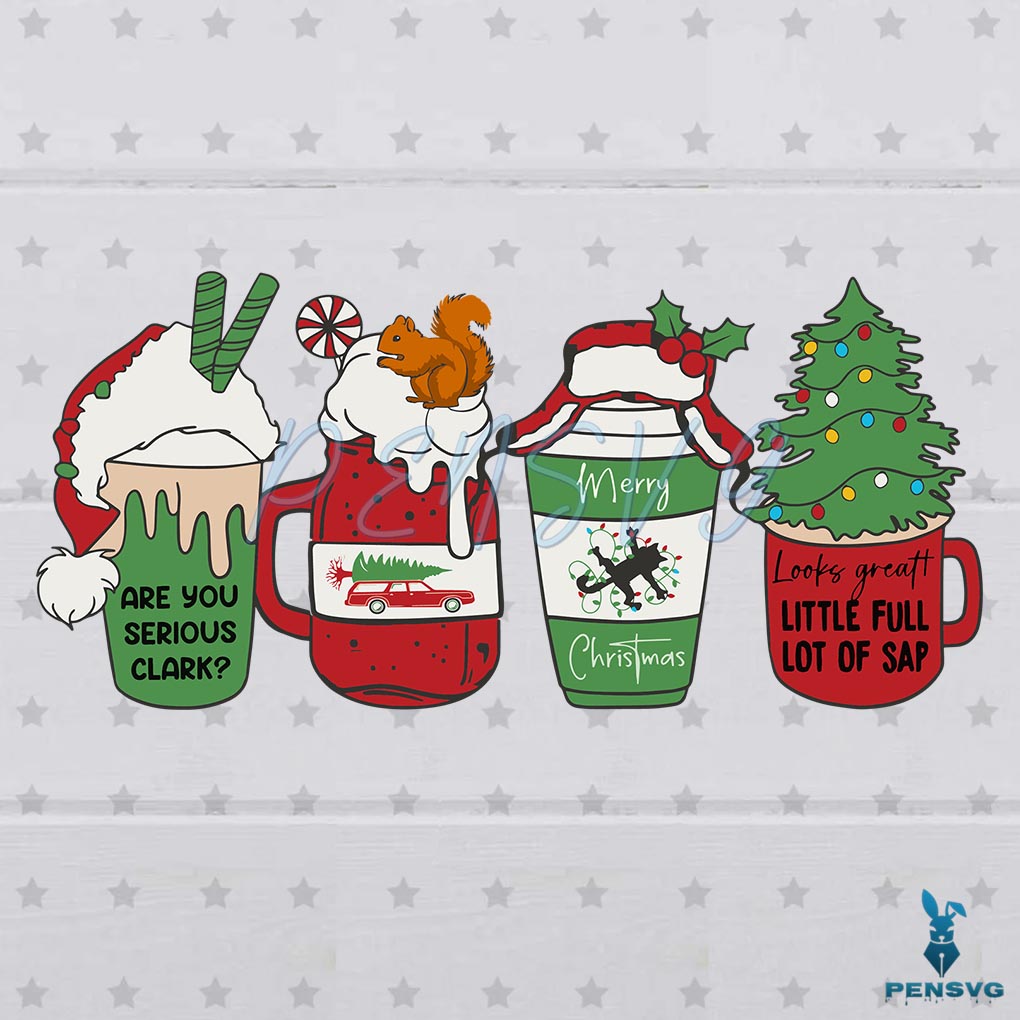 Free Christmas Snowman Iced Coffee Latte SVG Graphic Design File