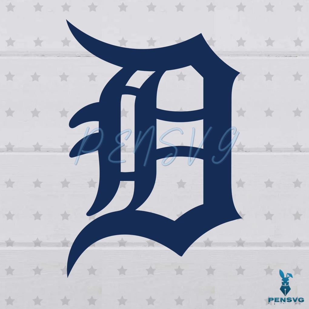 Free Detroit Tigers Logo SVG Digital File, MLB Svg, Tigers Svg