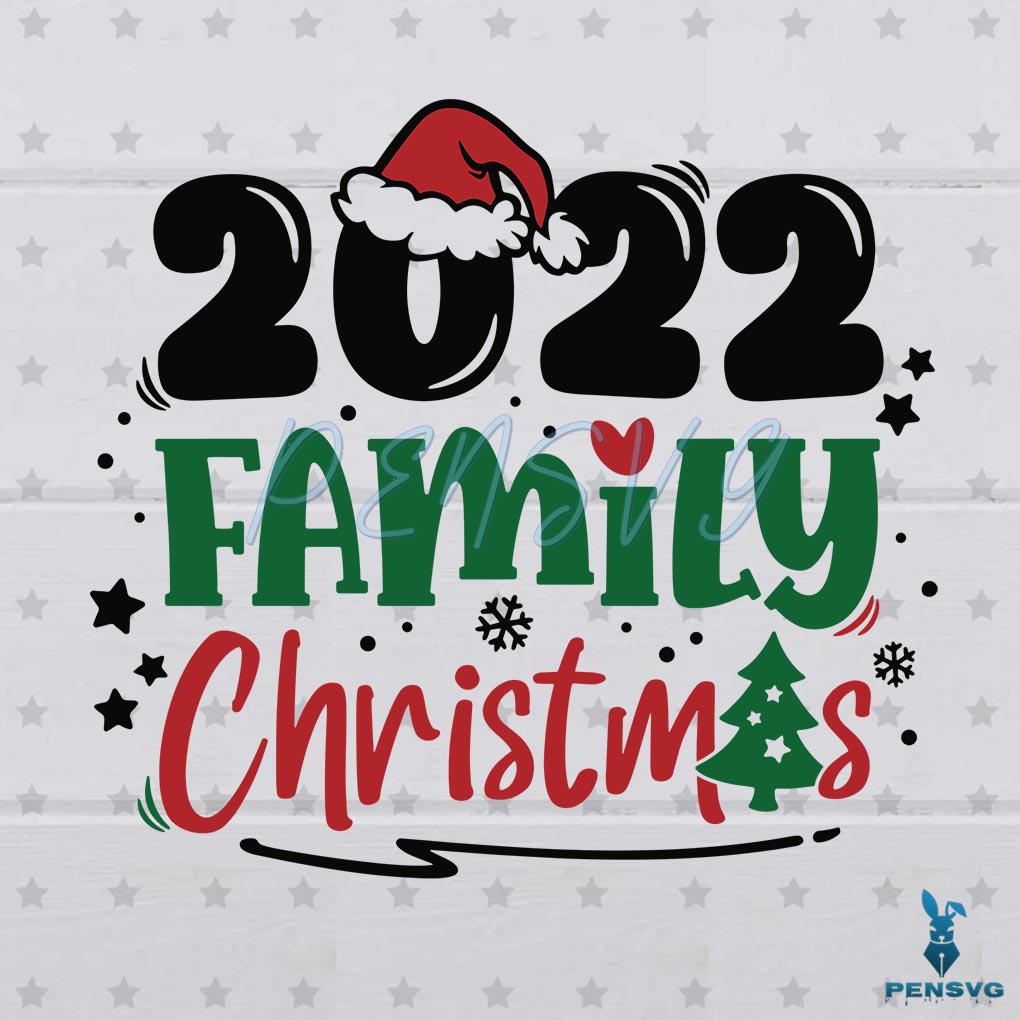 Free Family Christmas Santa Claus SVG Files for Cricut Sublimation Files