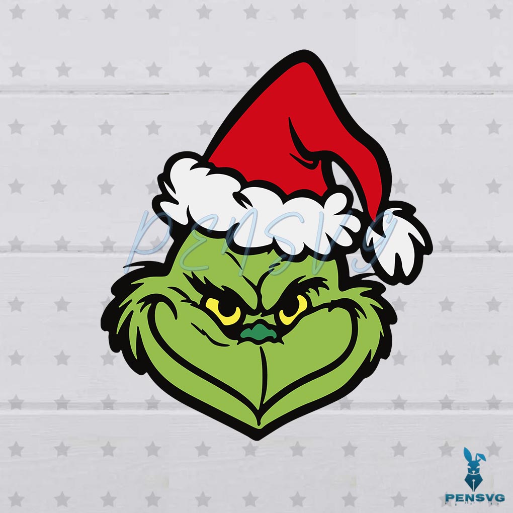 Free Grinch SVG How the Grinch Stole Christmas Graphic Design File
