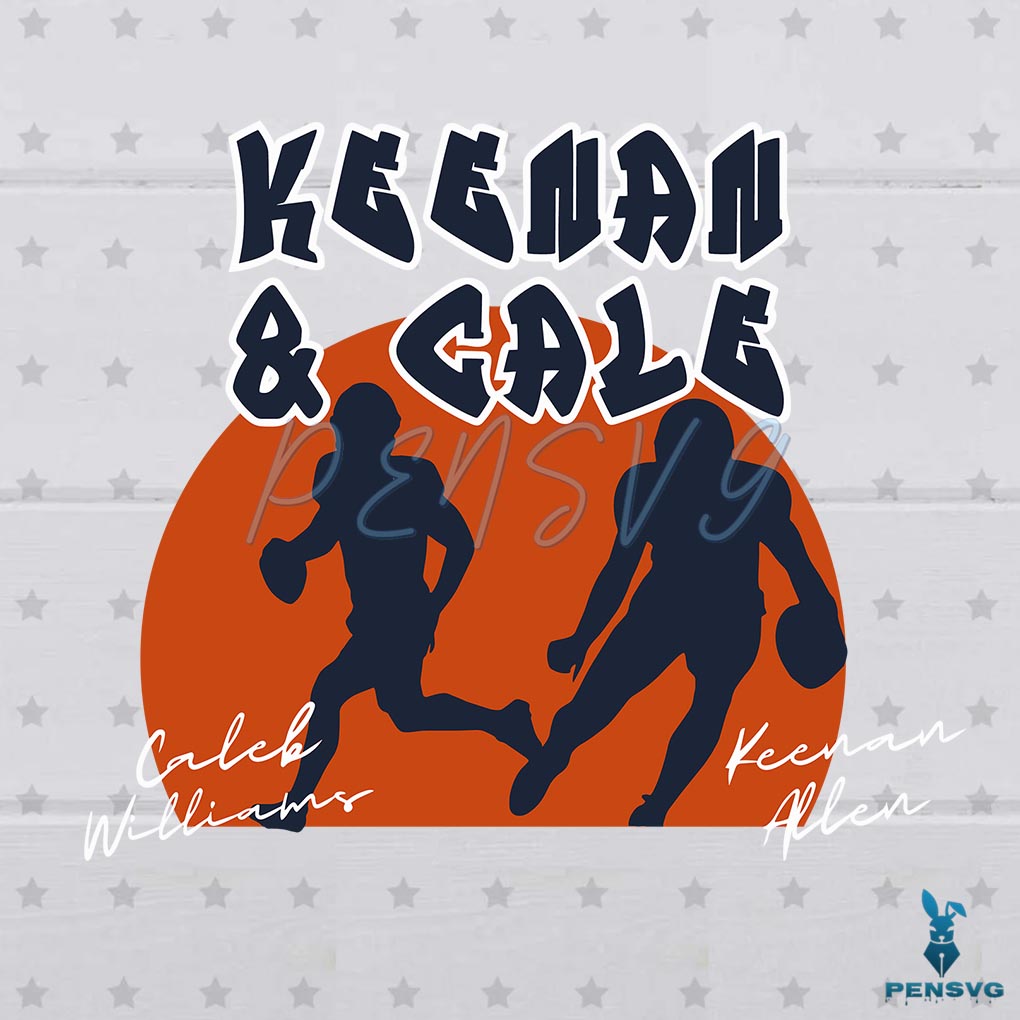 Free Keenan and Cale Funny Bears Football SVG