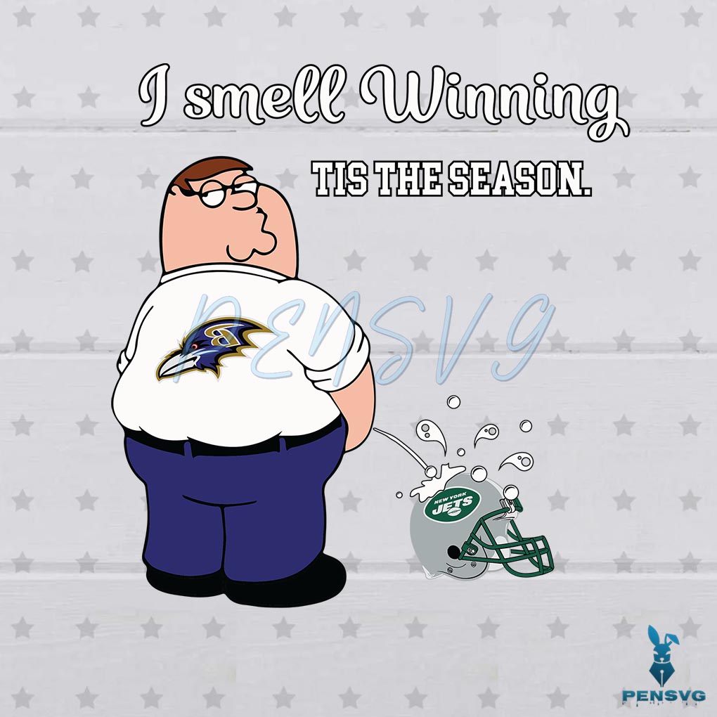 Free NFL Ravens SVG Football Matches I Smell Winning Cutting Files