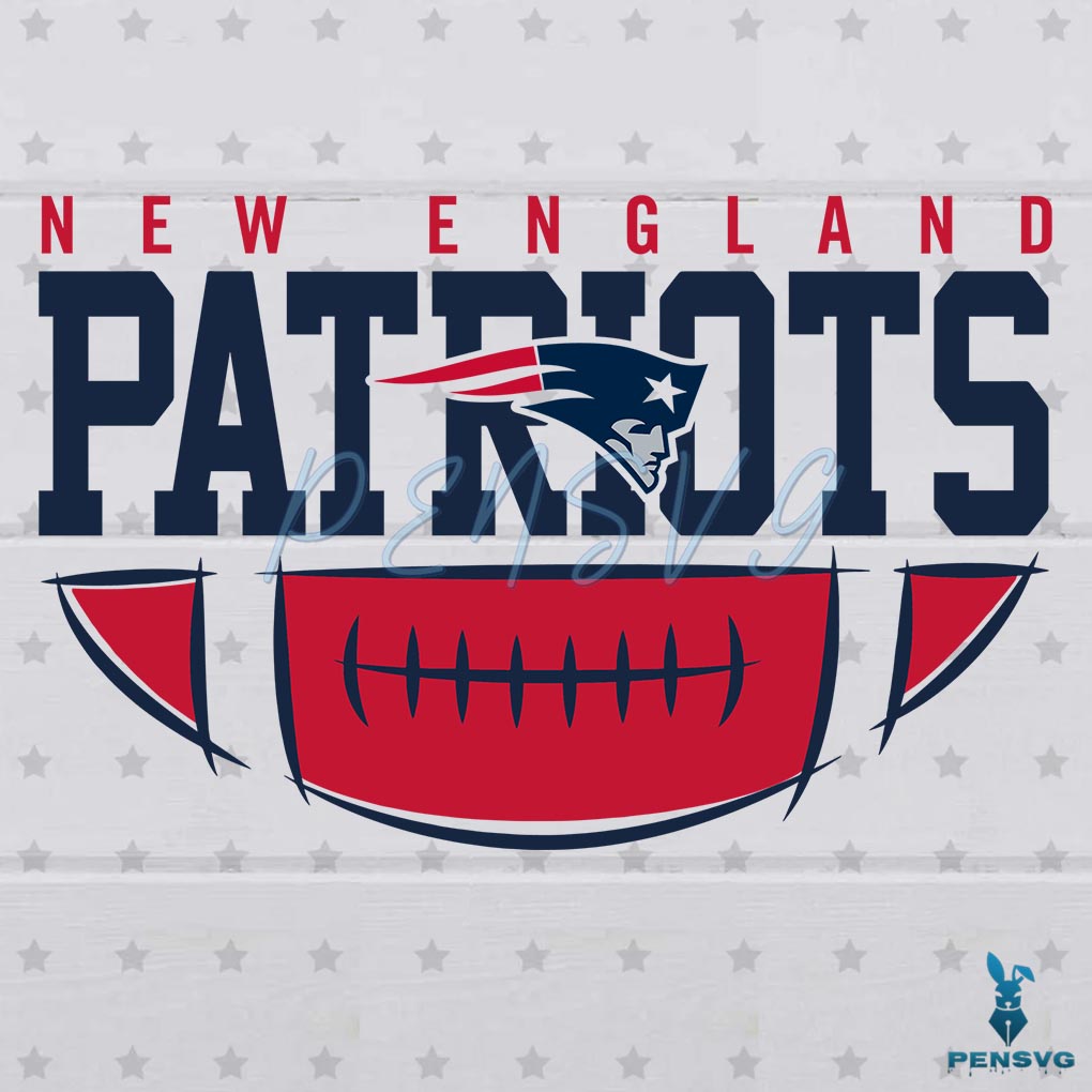 Free New England Patriots Football Logo Team SVG Digital File