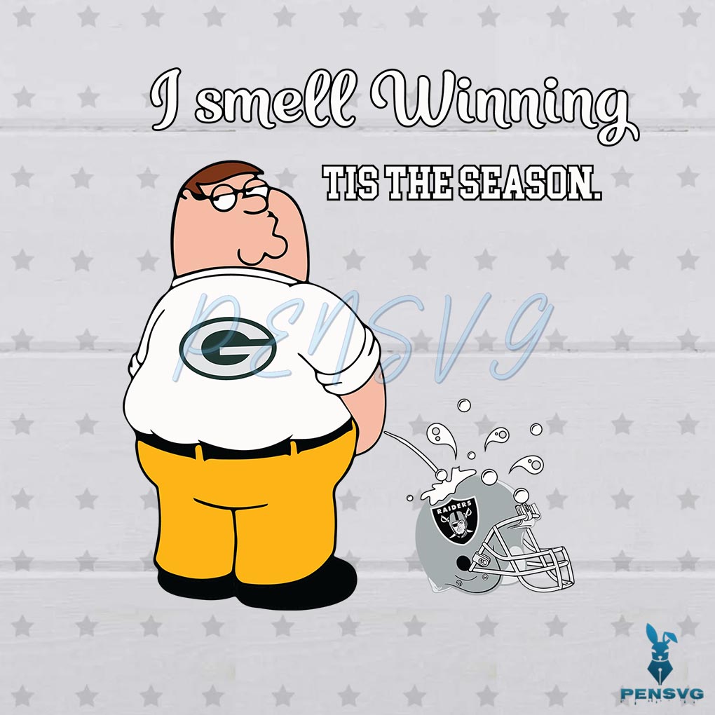 Free Packers NFL Team Matches SVG I Smell Winning Cutting Files