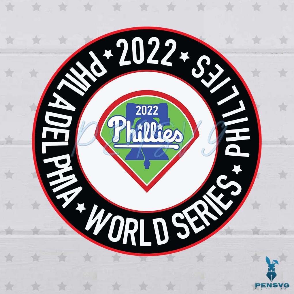 Free Philadelphia Baseball Phillies World Series SVG Graphic Designs Files