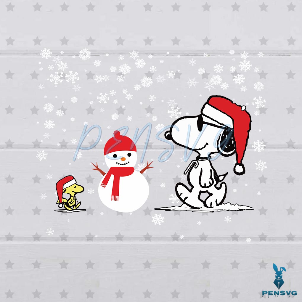 Free Snoopy Christmas Charlie Disney Family Svg Graphic Designs Files