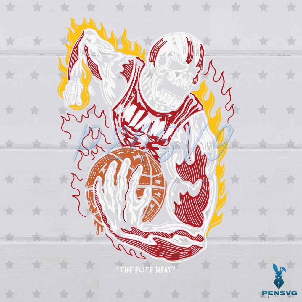 Free Warren Lotas The Elite Heat Miami Heat SVG Cutting Files
