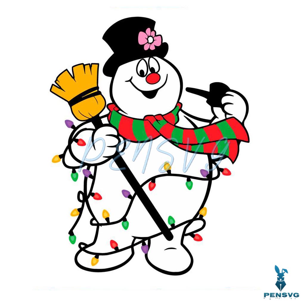 Frosty The Snowman Christmas SVG