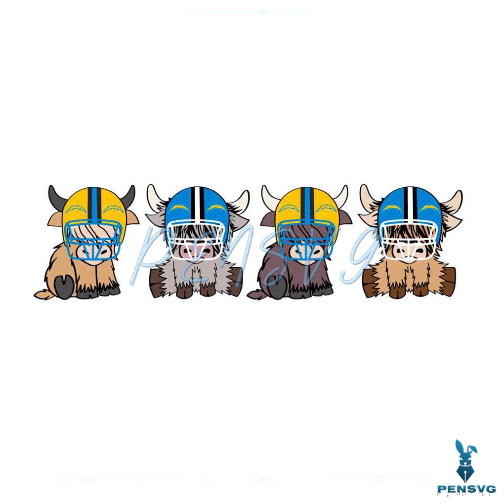 Funny Los Angeles Chargers Svg