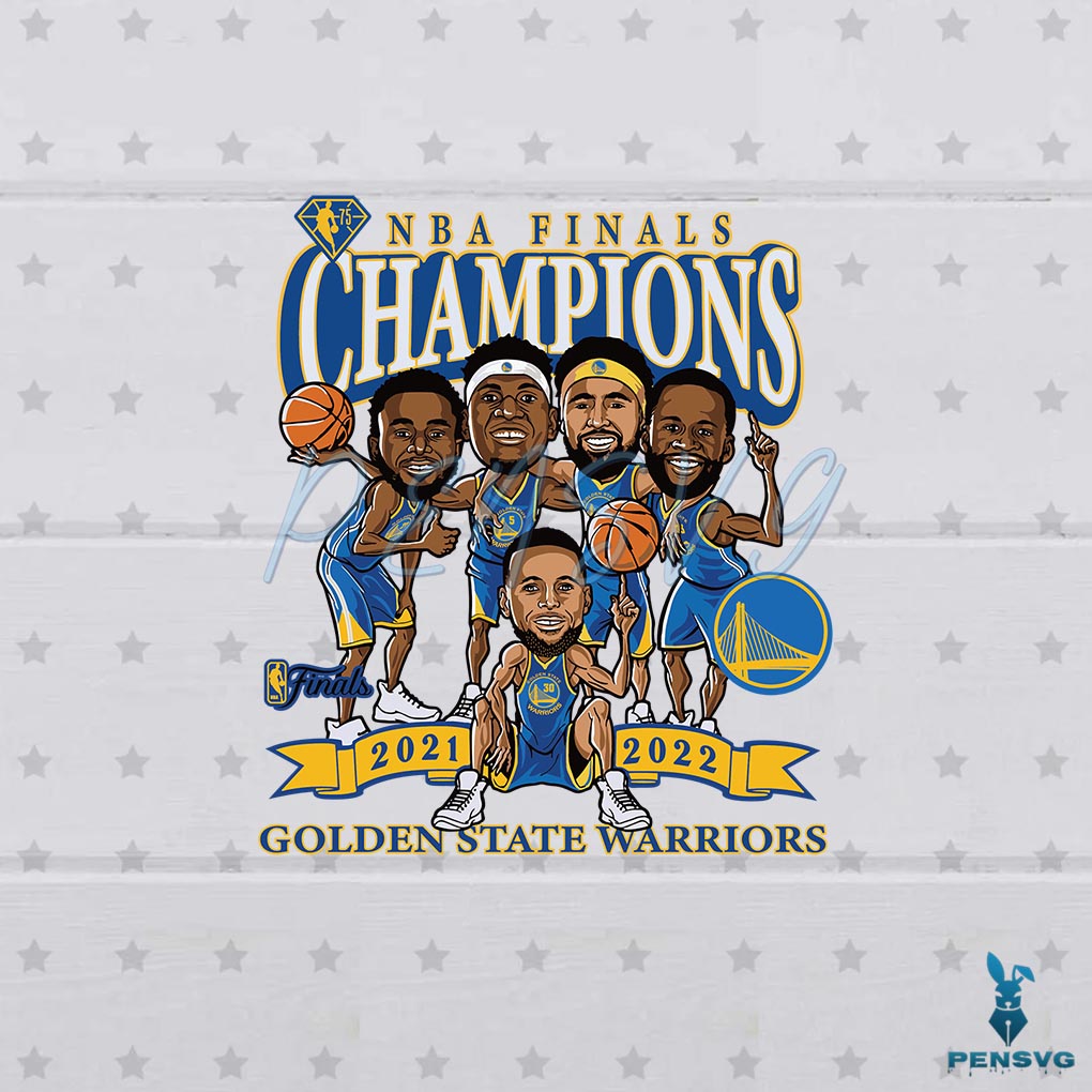 Golden State Warriors Fanatics Branded 2022 Svg Cutting Files