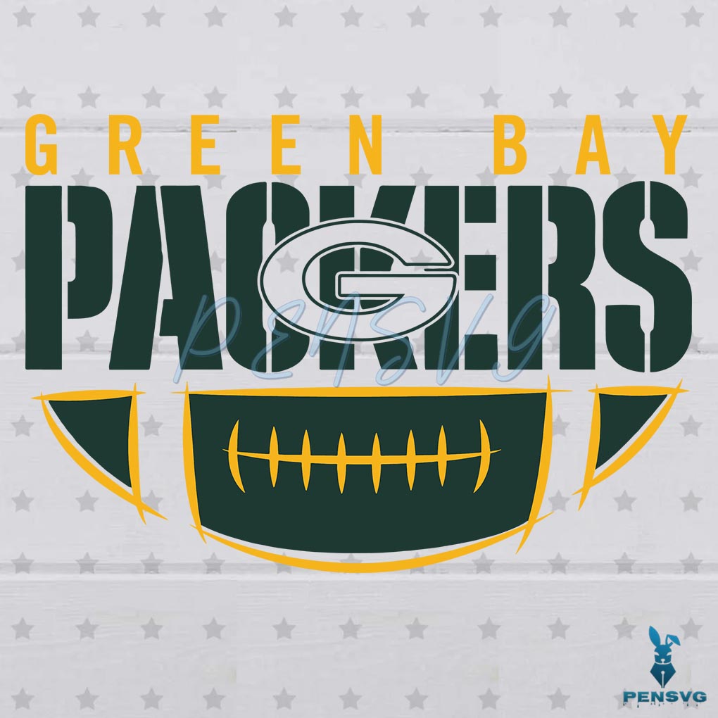 Green Bay Packers Football Team Logo SVG Digital File