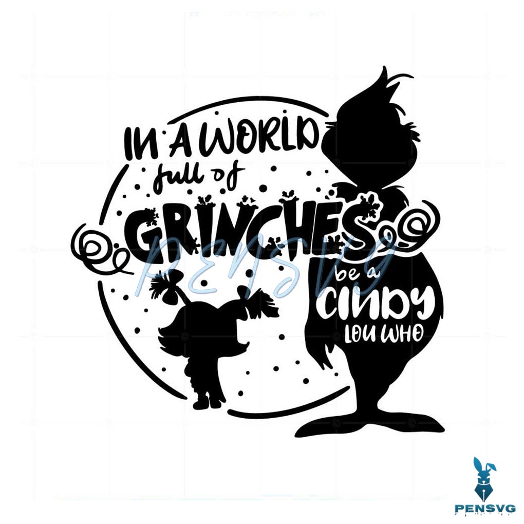 Grinch Cindy Lou Svg Best Graphic Designs Cutting Files