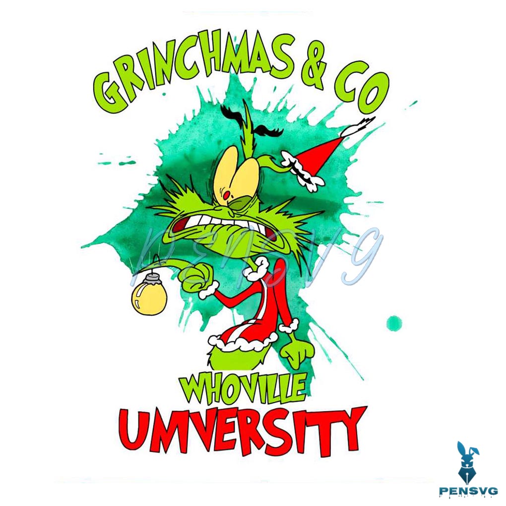 Grinchmas And Co Whovillee University PNG