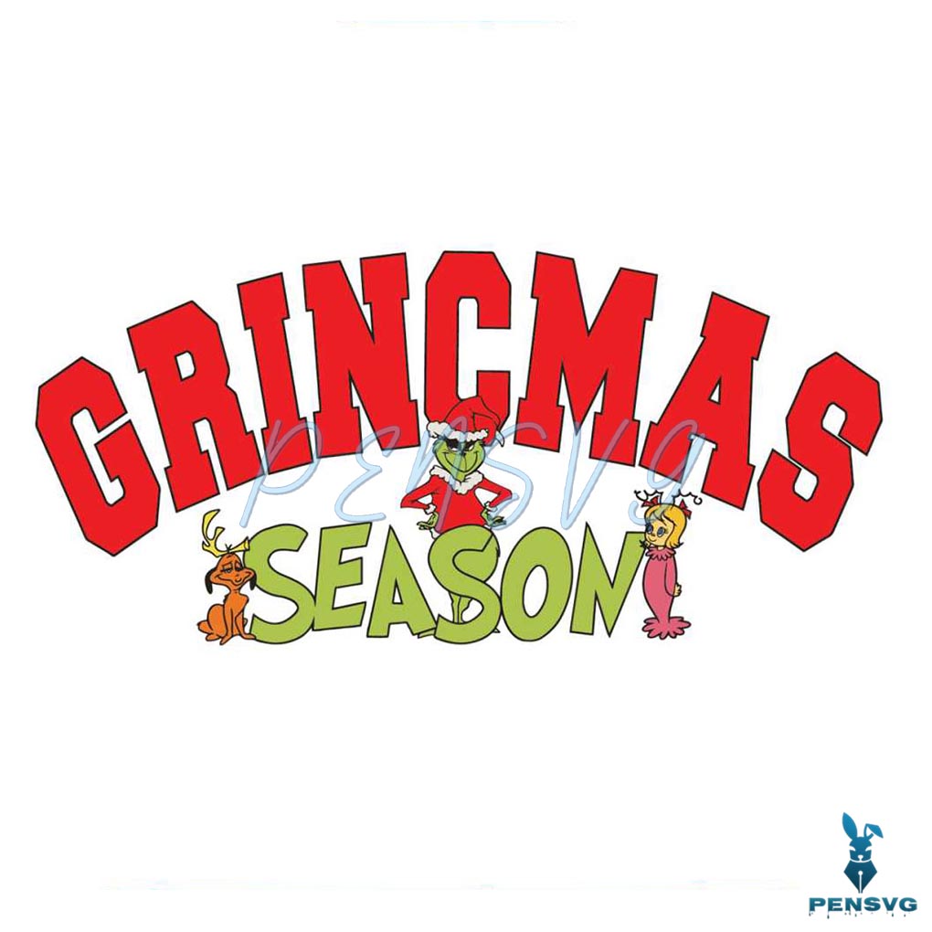 Grinchmas Season Max Cindy Lou Who SVG