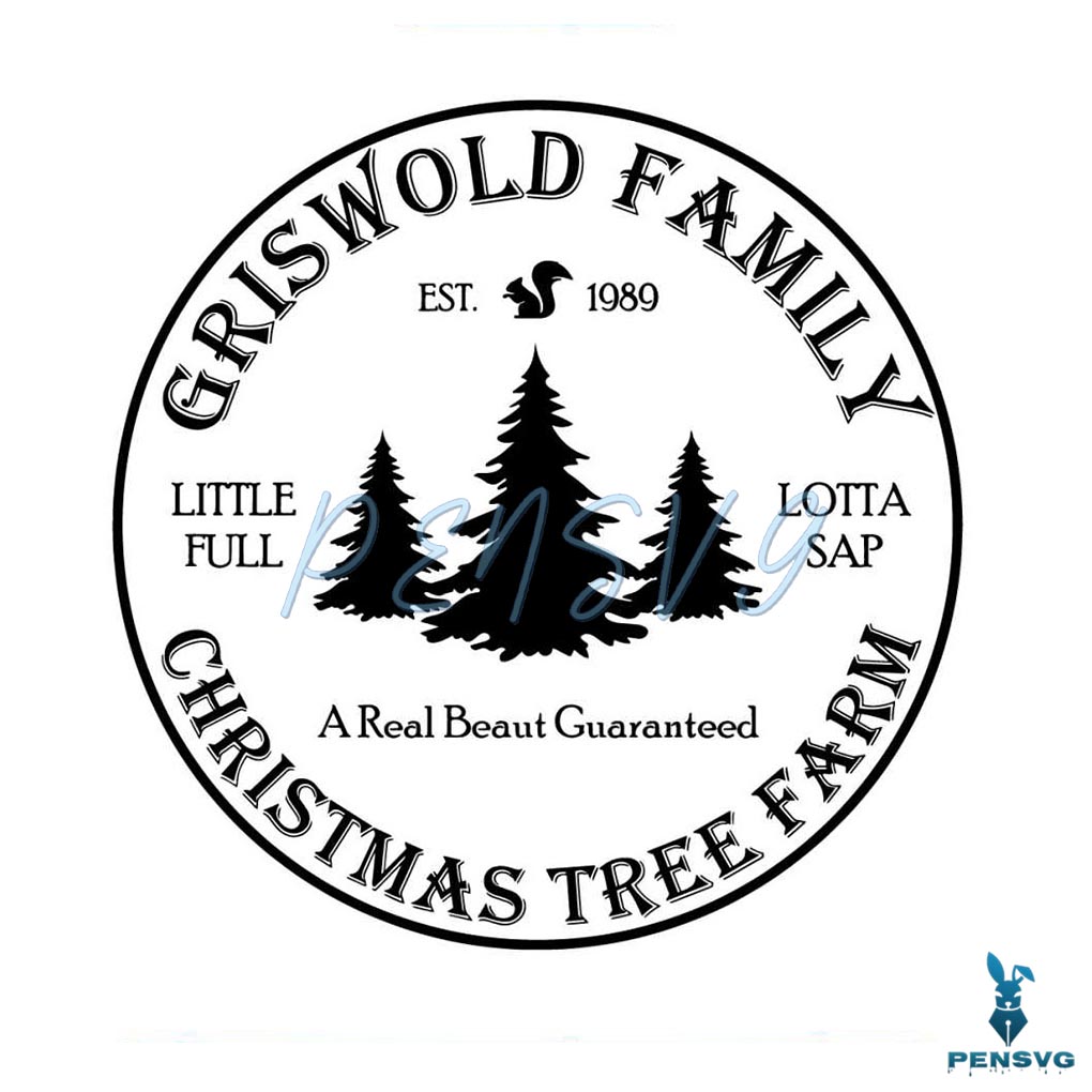 Griswold Family Christmas Tree Farm SVG