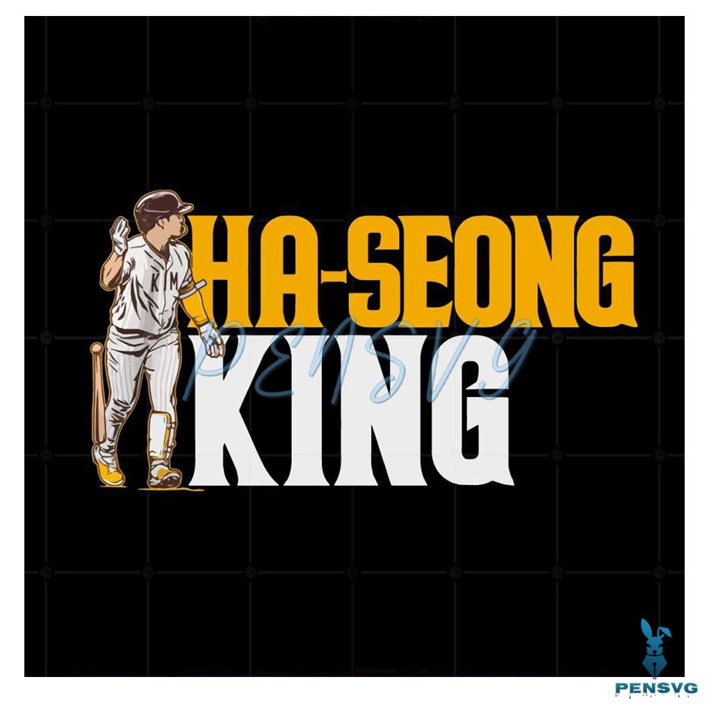 Ha Seong King Ha Seong Kim San Diego Padres Svg Cutting Files