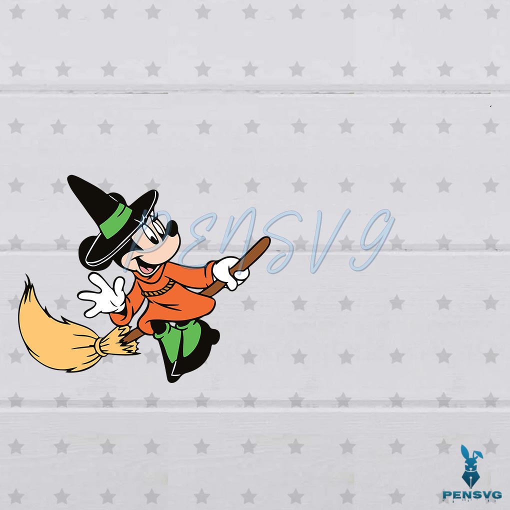 Halloween Minnie Witch SVG Pumpkin Vector Cutting Files