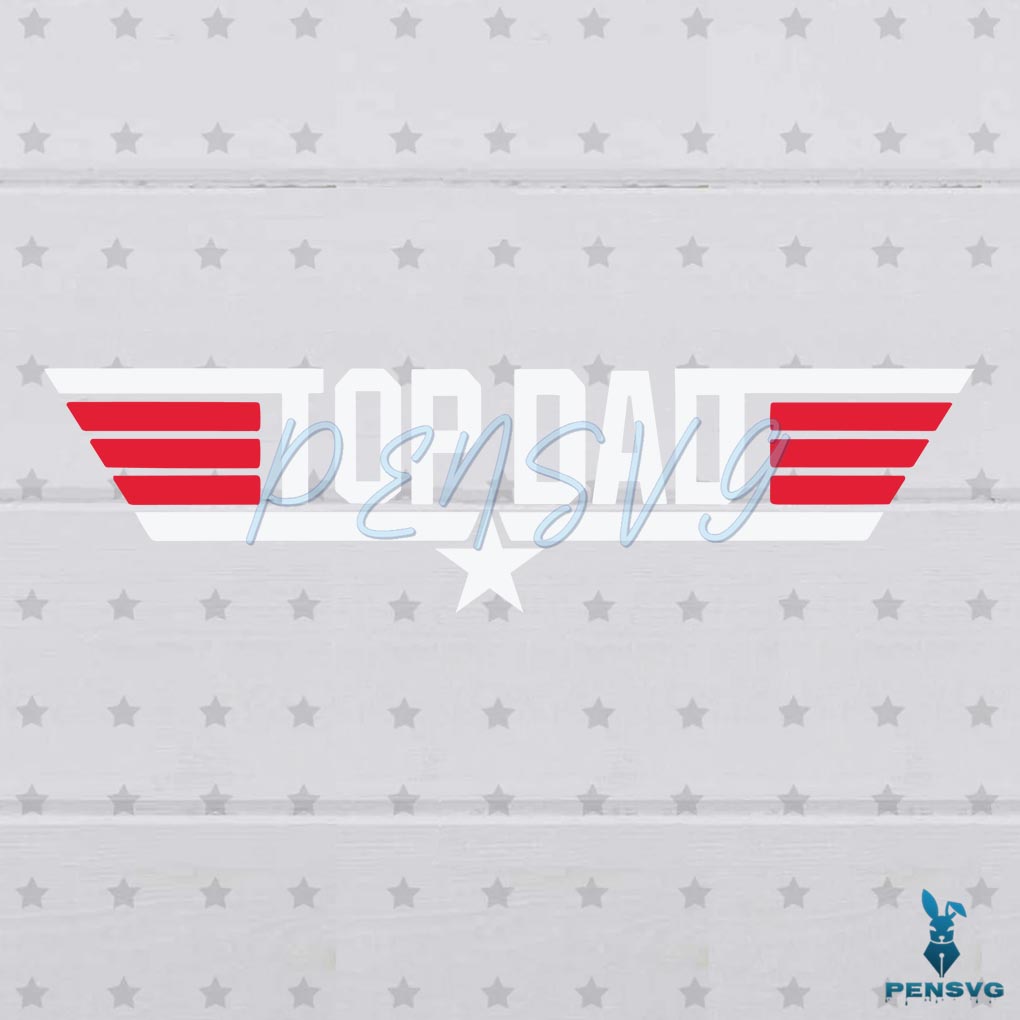 Happy Fathers Day Top Dad SVG Hero Dad SVG Graphic File