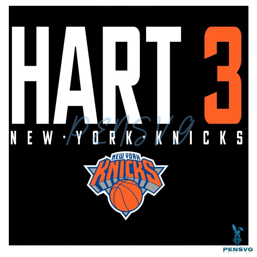 Hart 3 Josh Hart New York Knicks SVG