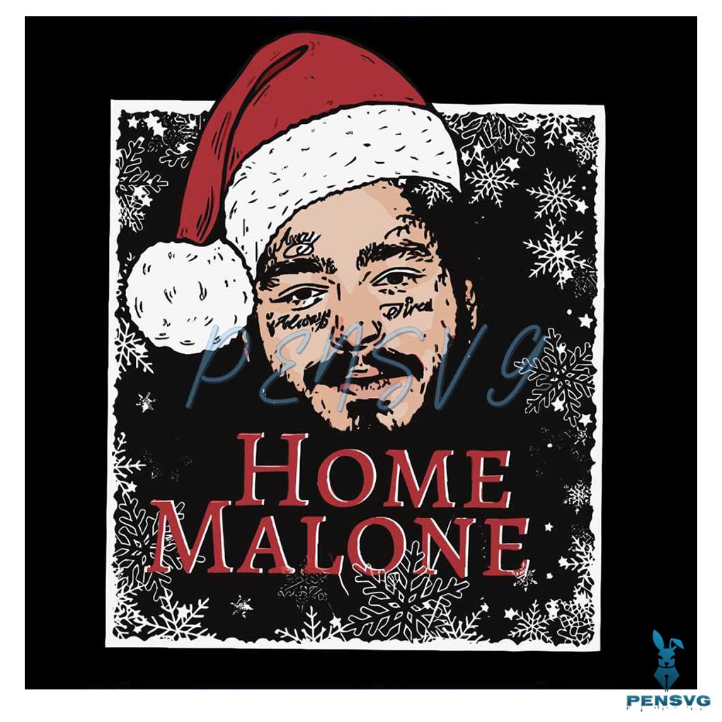 Home Malone Ugly Christmas Home Alone SVG Download