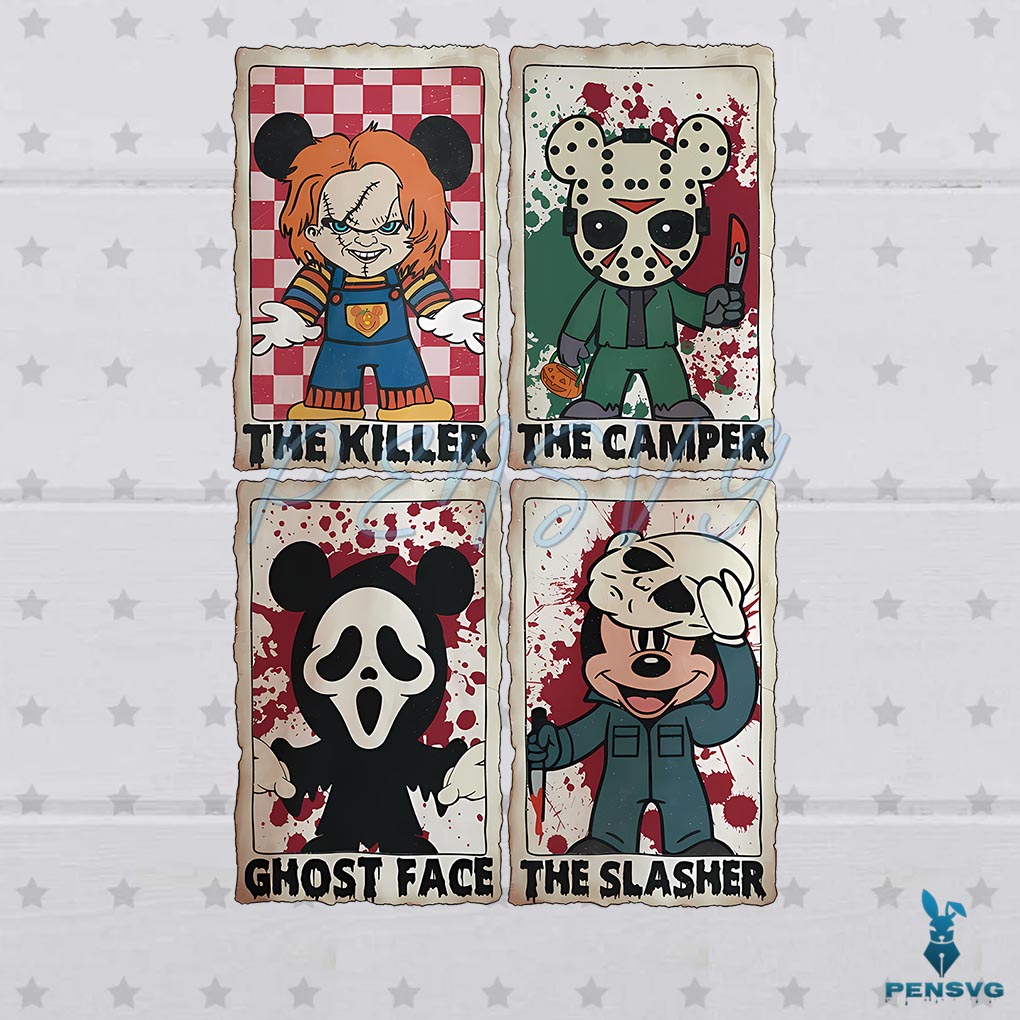 Horror Movie Characters PNG Mickey Ghost PNG Download