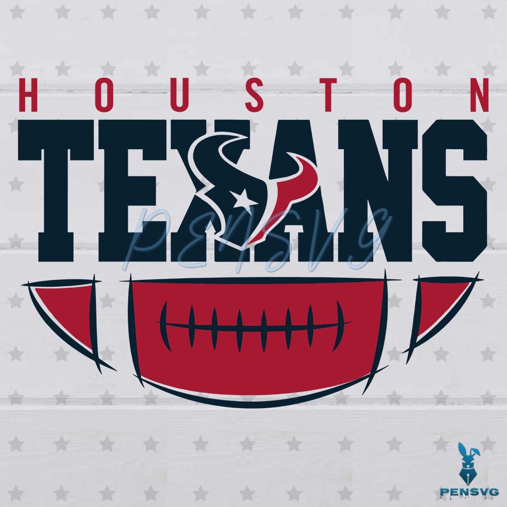 Houston Texans Football Team Logo SVG Digital File