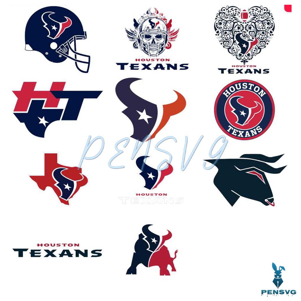 Houston Texans Logo Svg Bundle Files