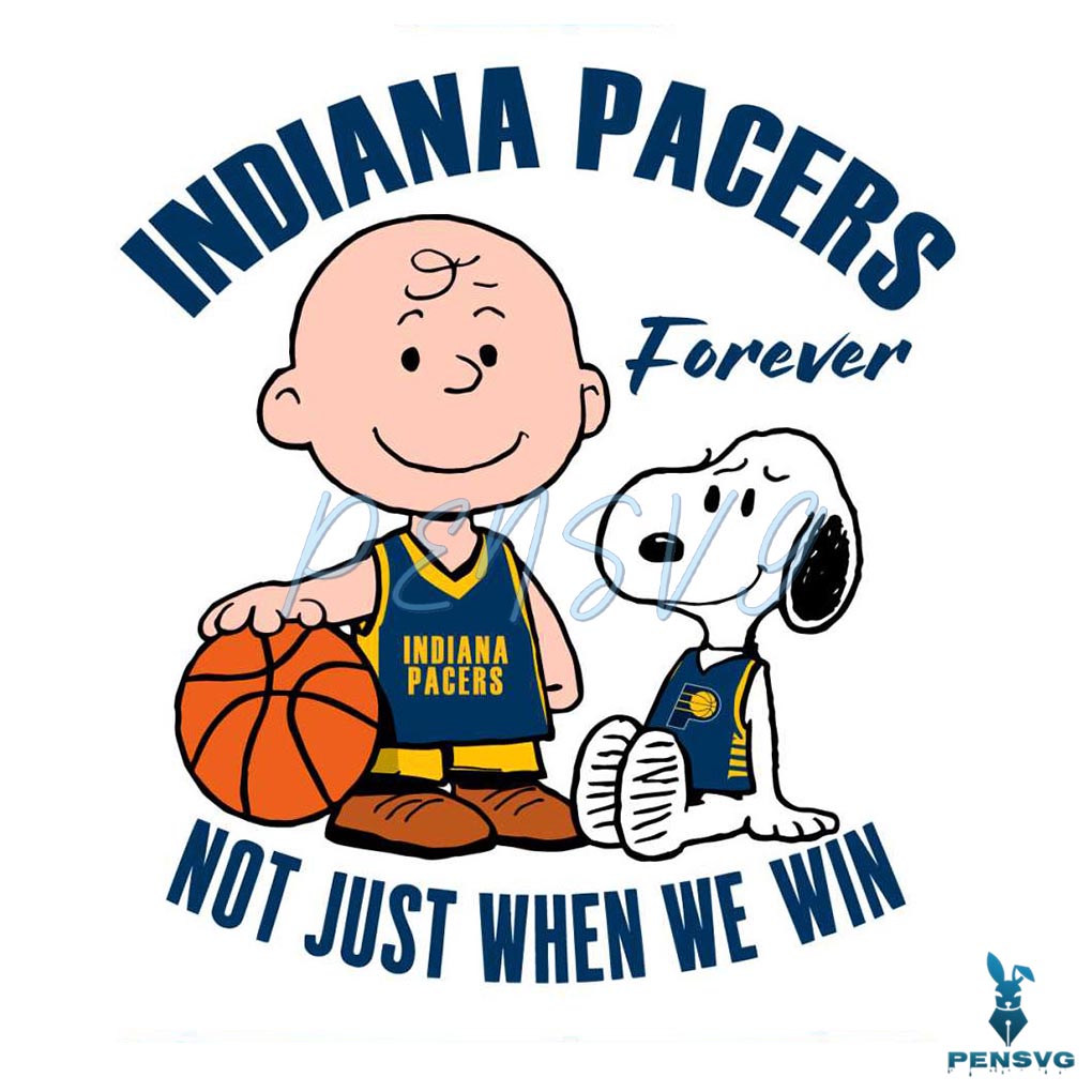 Indiana Pacers Forever Not Just When We Win SVG