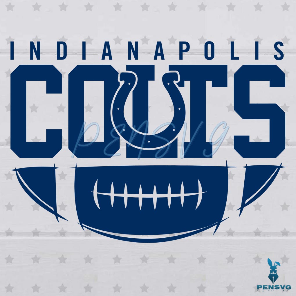 Indianapolis Colts Football Logo Svg Digital File