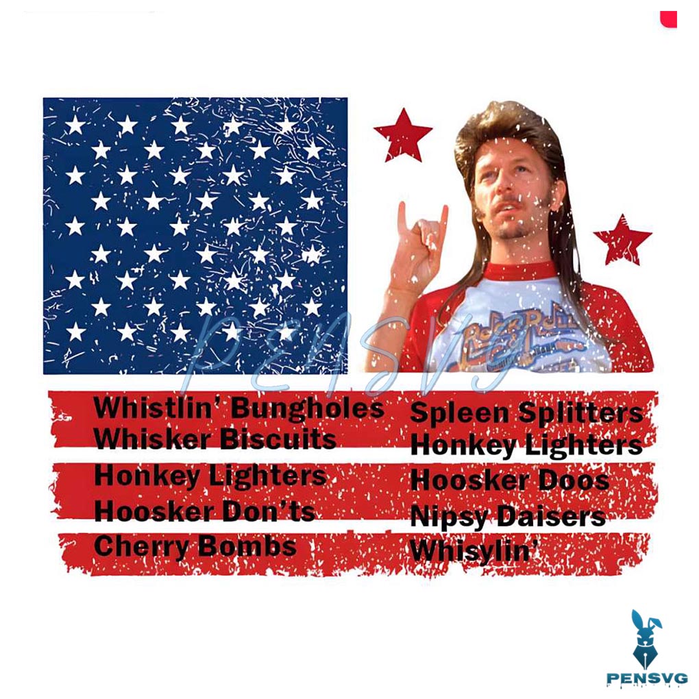 Joe Dirt Funny America 4th Of July PNG