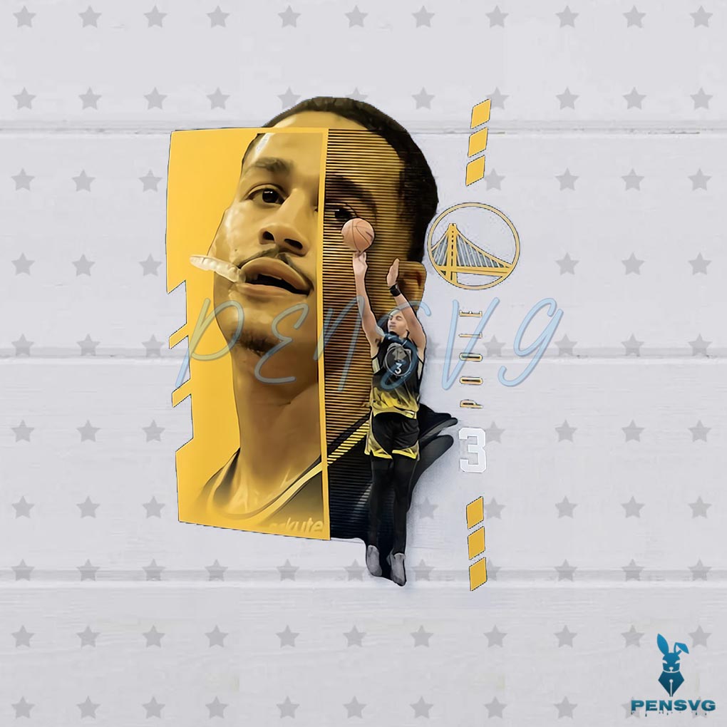Jordan Poole Golden State Warriors Basketball Player Png
