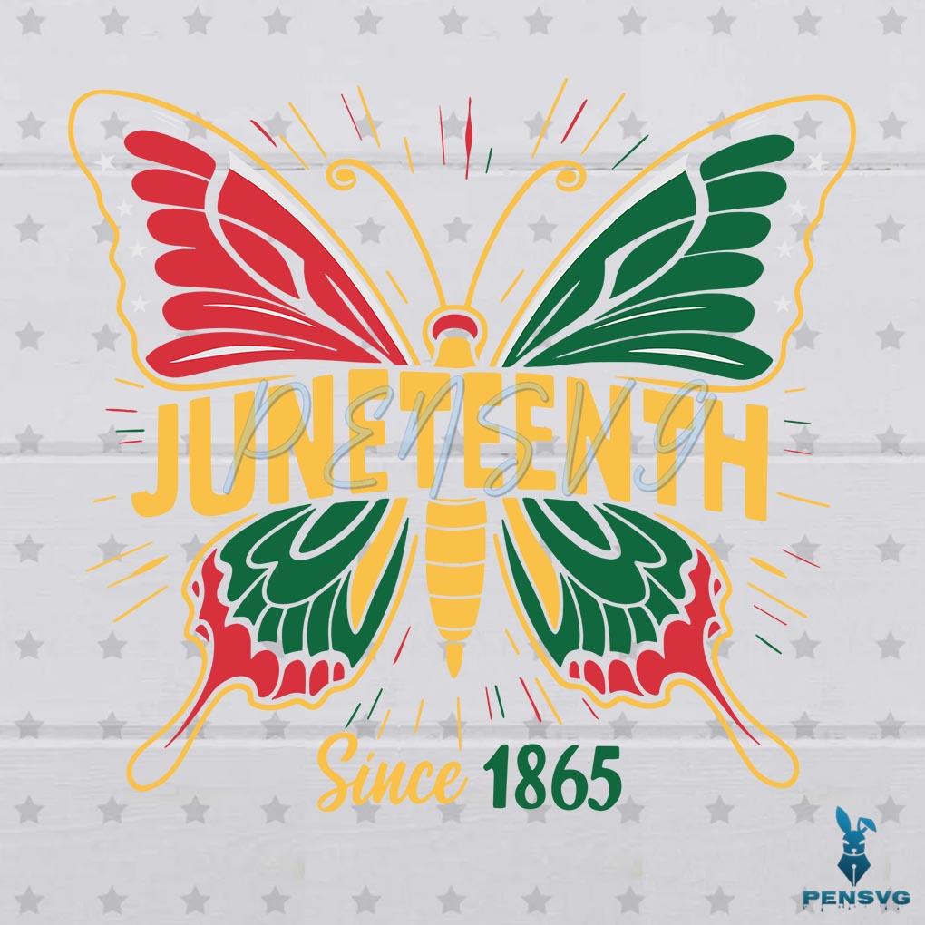 Juneteenth Black History Power Since 1865 SVG