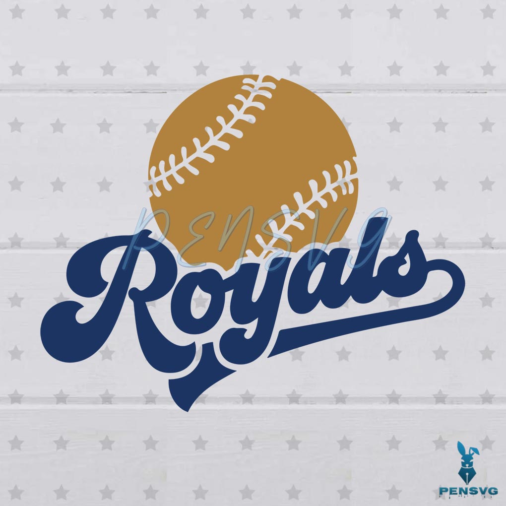 Kansas City Royals MLB Baseball Team Svg Digital File
