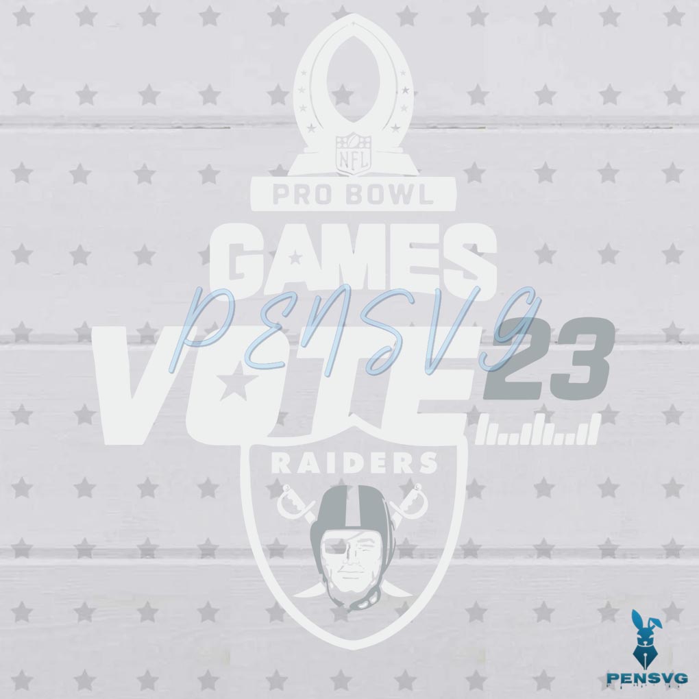 Las Vegas Raiders Pro Bowl Games Vote 2023 Svg Cutting Files