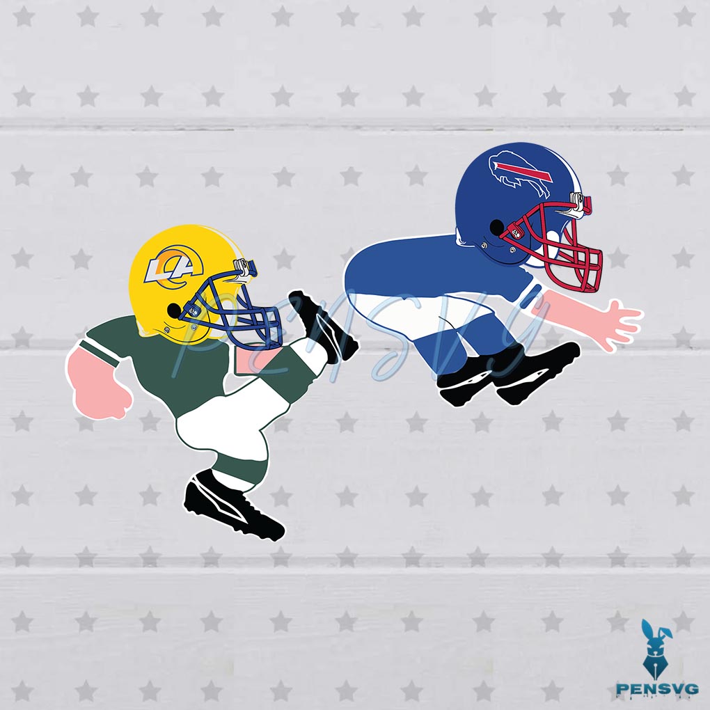 Los Angeles Rams SVG NFL Team Matches Cutting Digital Files