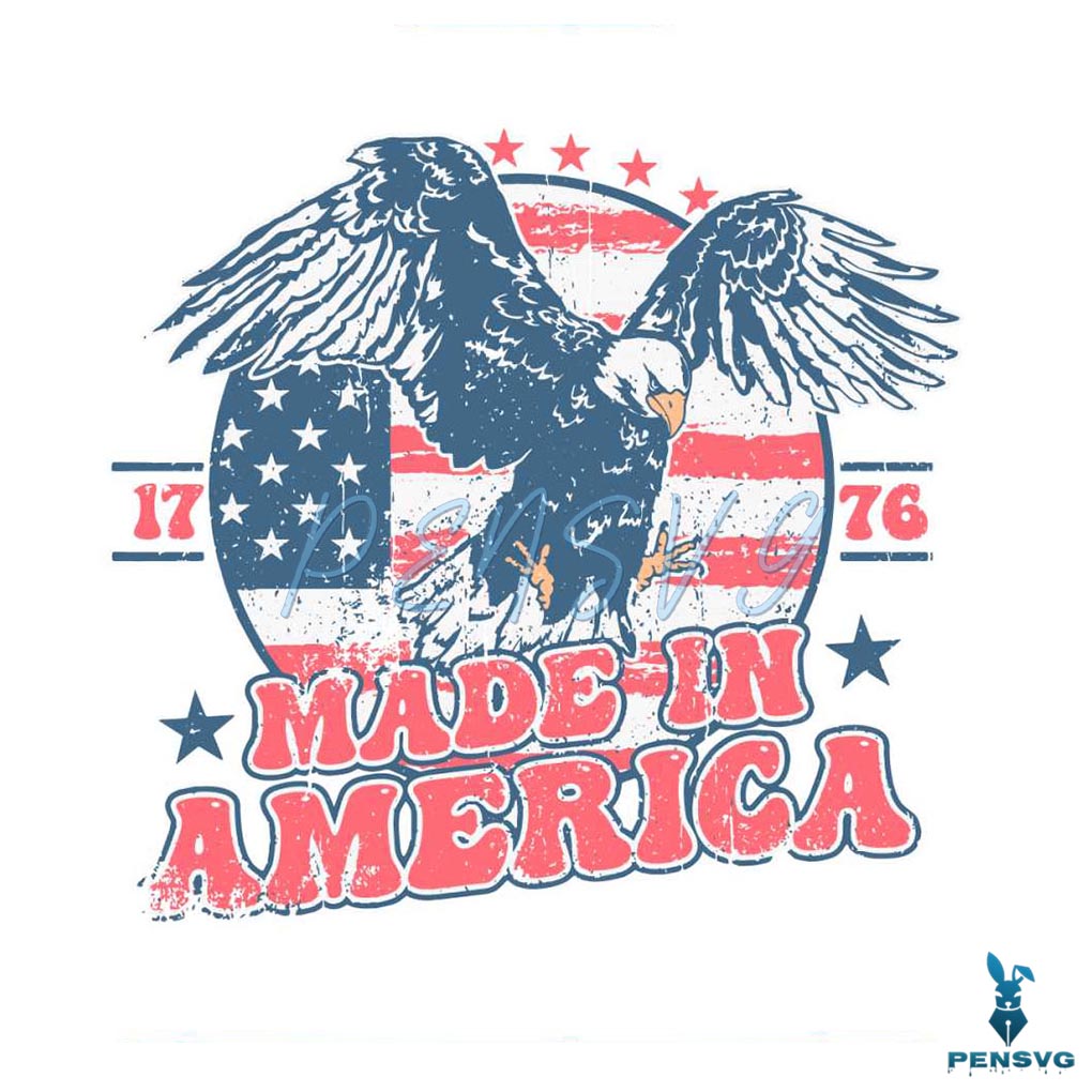 Free Retro Style America 4th Of July SVG for Vintage Patriotic Crafts