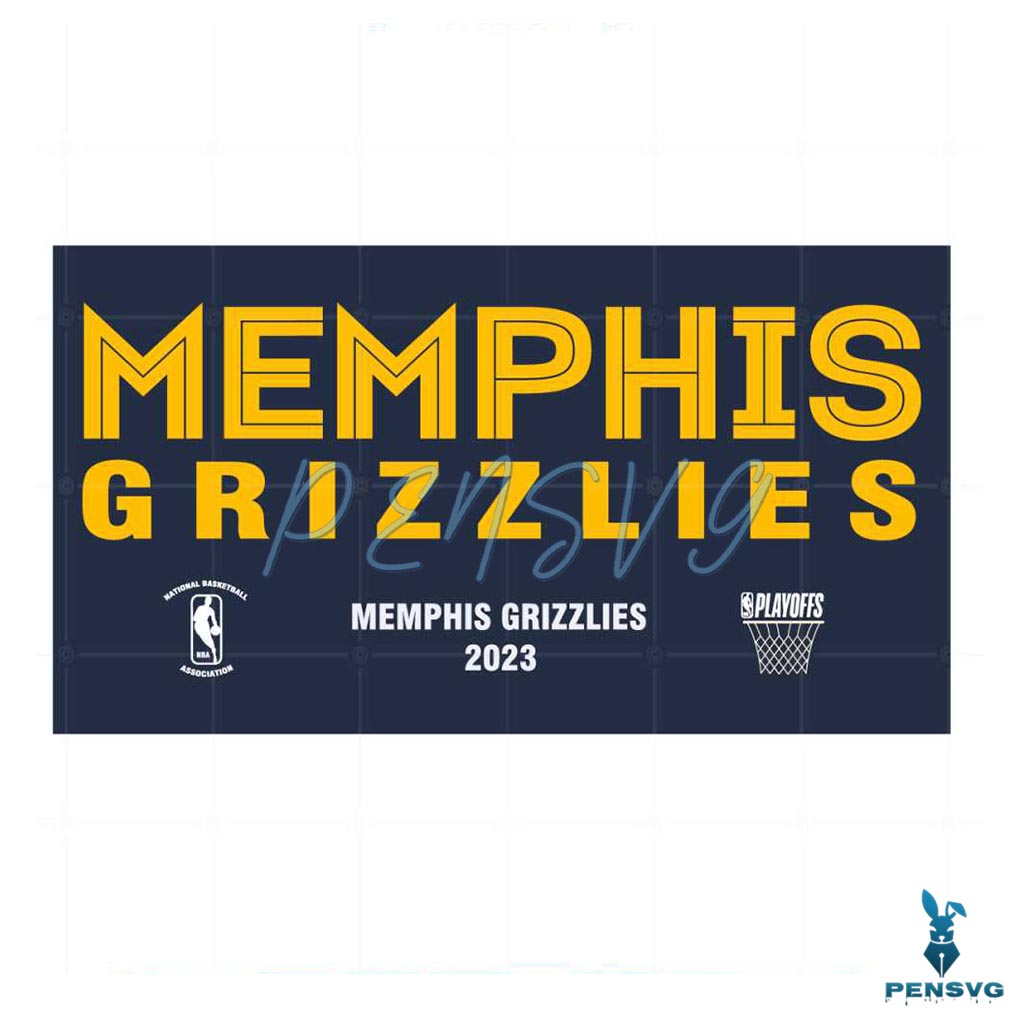 Memphis Grizzlies 2023 NBA Playoff Best SVG Cutting Digital Files