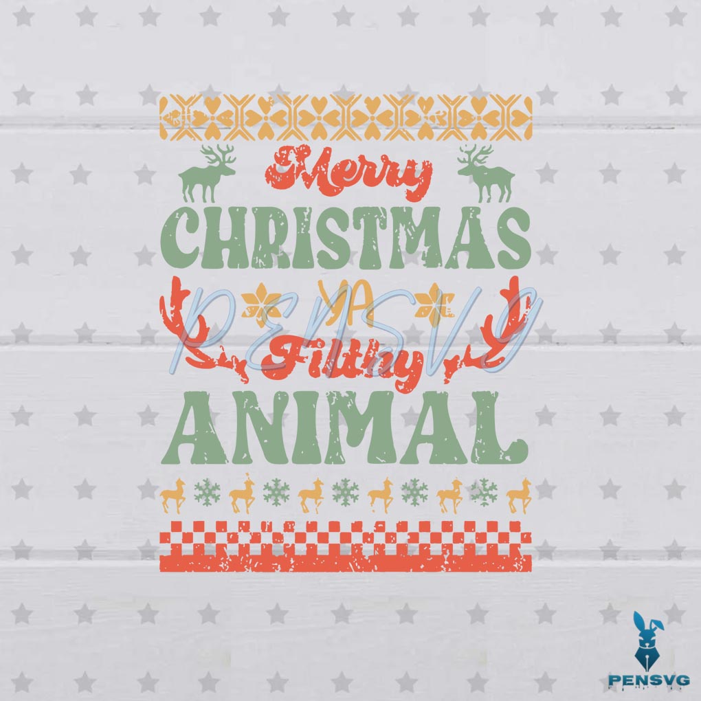 Merry Christmas Ya Filthy SVG Home Alone Graphic Designs Files