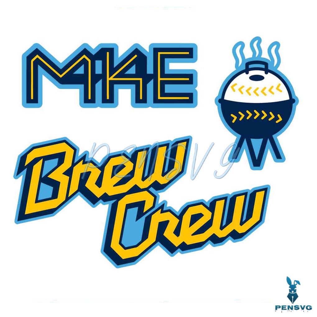 Milwaukee Brewers Brew Crew City Connect Logo Svg Bundle