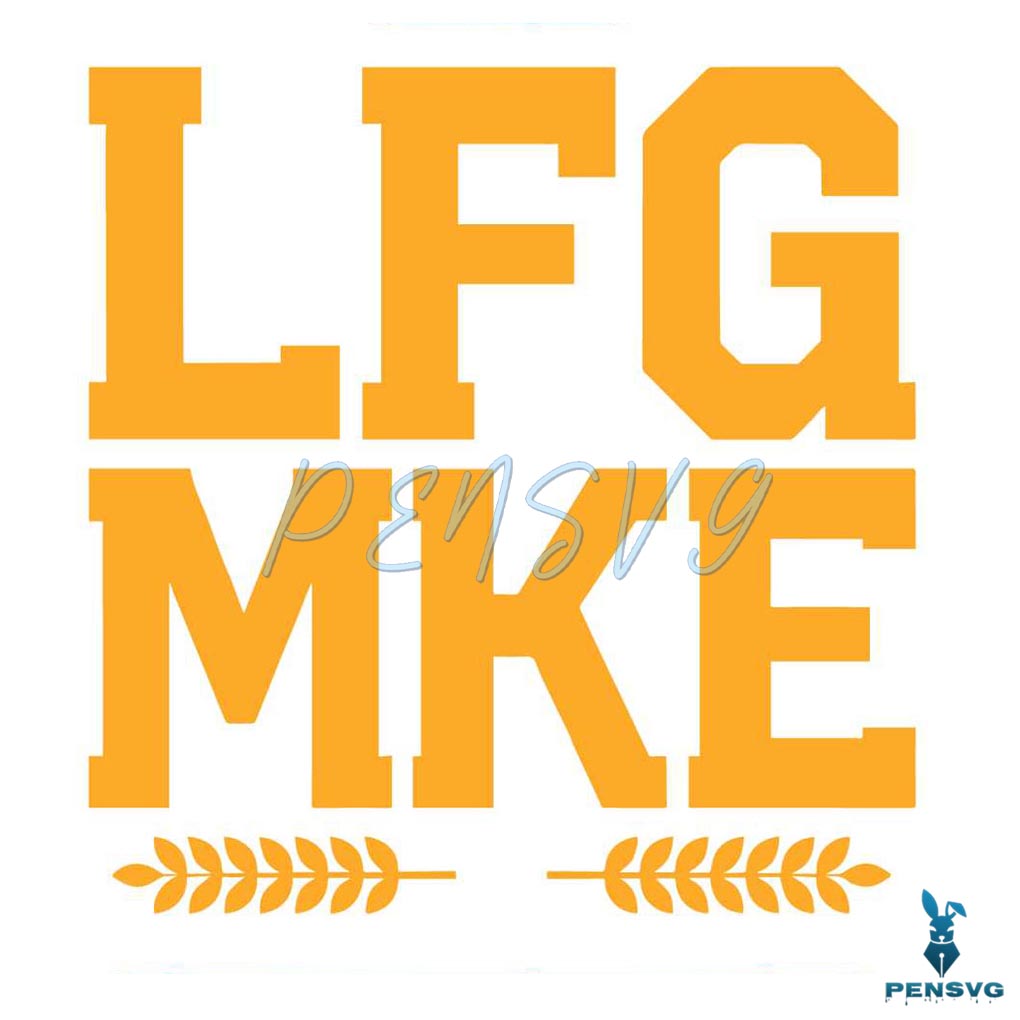 Milwaukee Brewers LFG MKE Baseball SVG Design File
