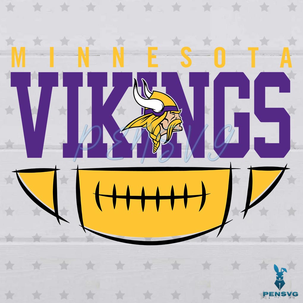 Minnesota Vikings Football Team Logo Svg Digital File
