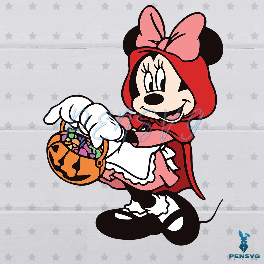 Minnie Mouse Witch SVG Halloween Snow White Disney Cutting Files