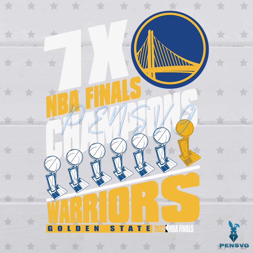 NBA Finals Champions Warriors Golden State Svg Digital File