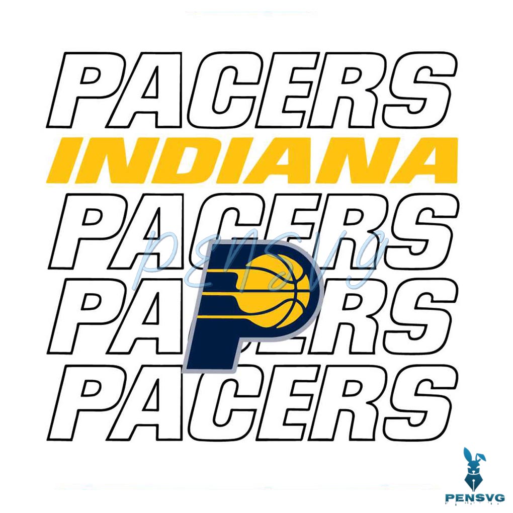 NBA Indiana Pacers Team Logo SVG