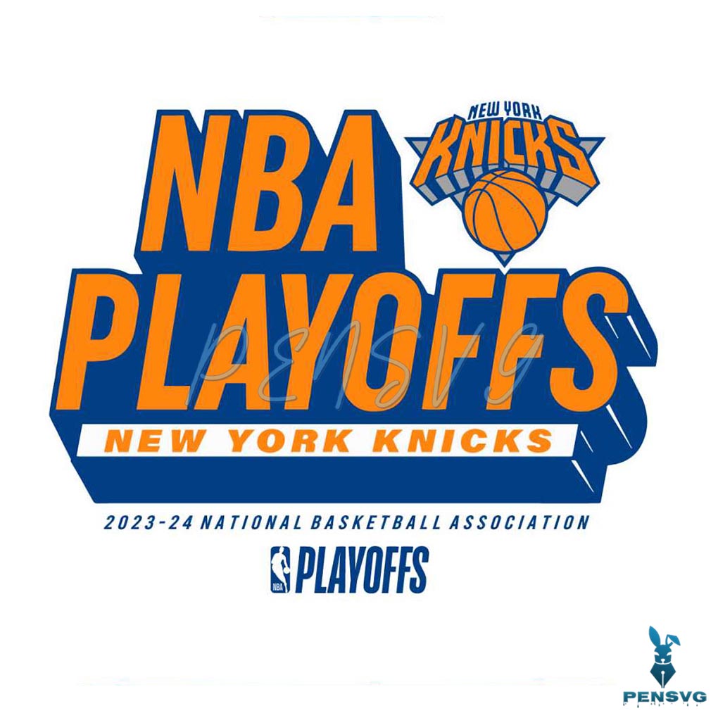 NBA Playoffs New York Knicks Basketball Association SVG