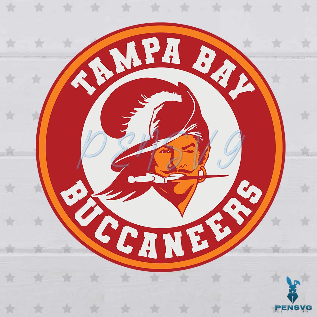 NFL Buccaneers SVG Creamsicle Logo Layered Best Graphic Design File