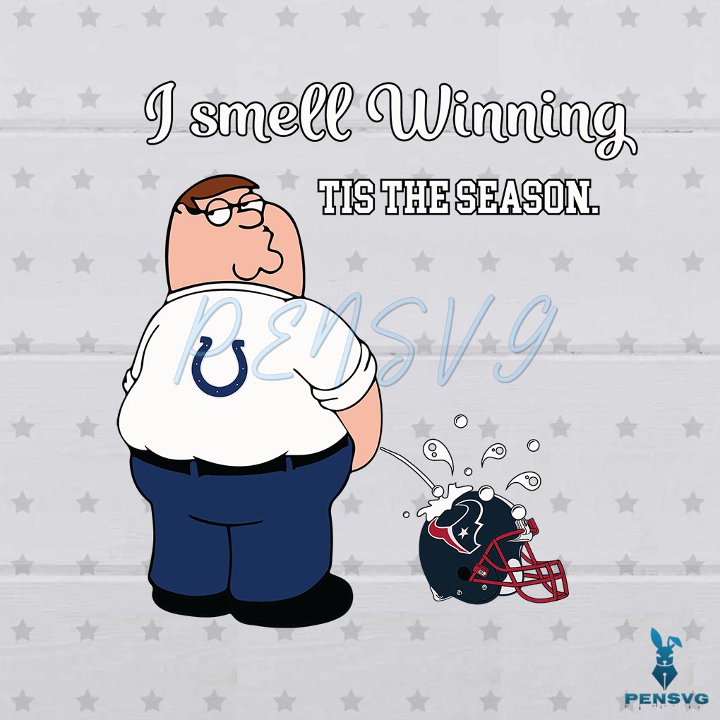 NFL Colts SVG Football Matches I Smell Winning Cutting Files