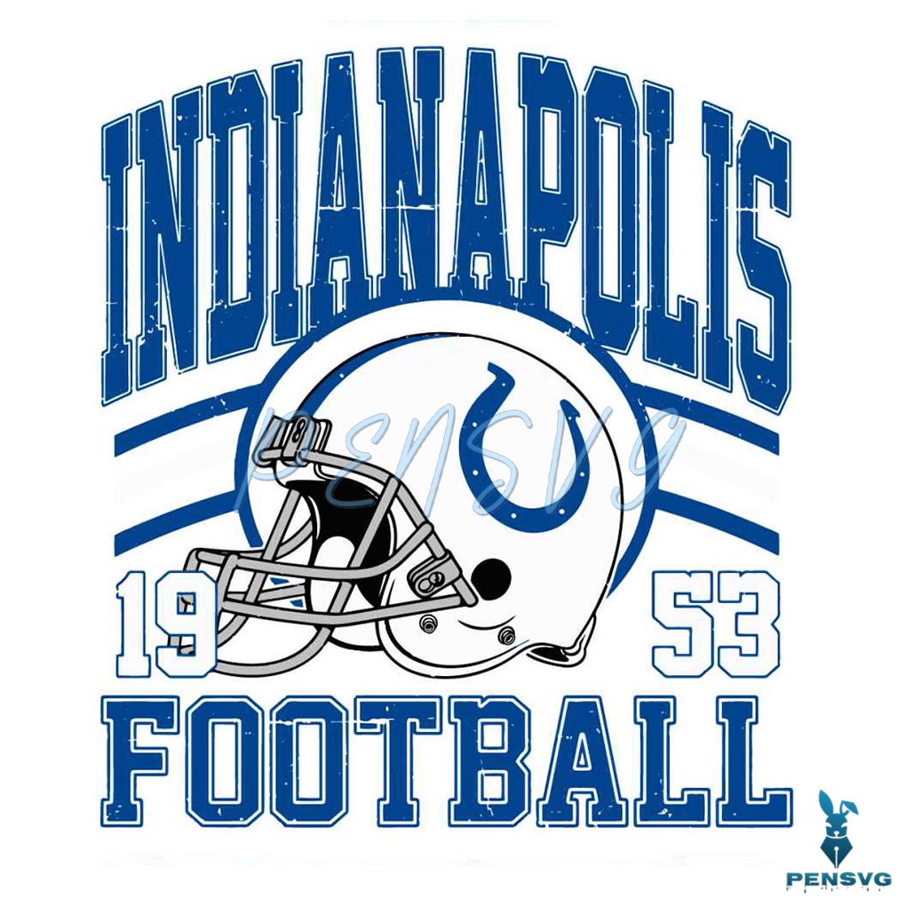 NFL Indianapolis Colts Football 1953 SVG