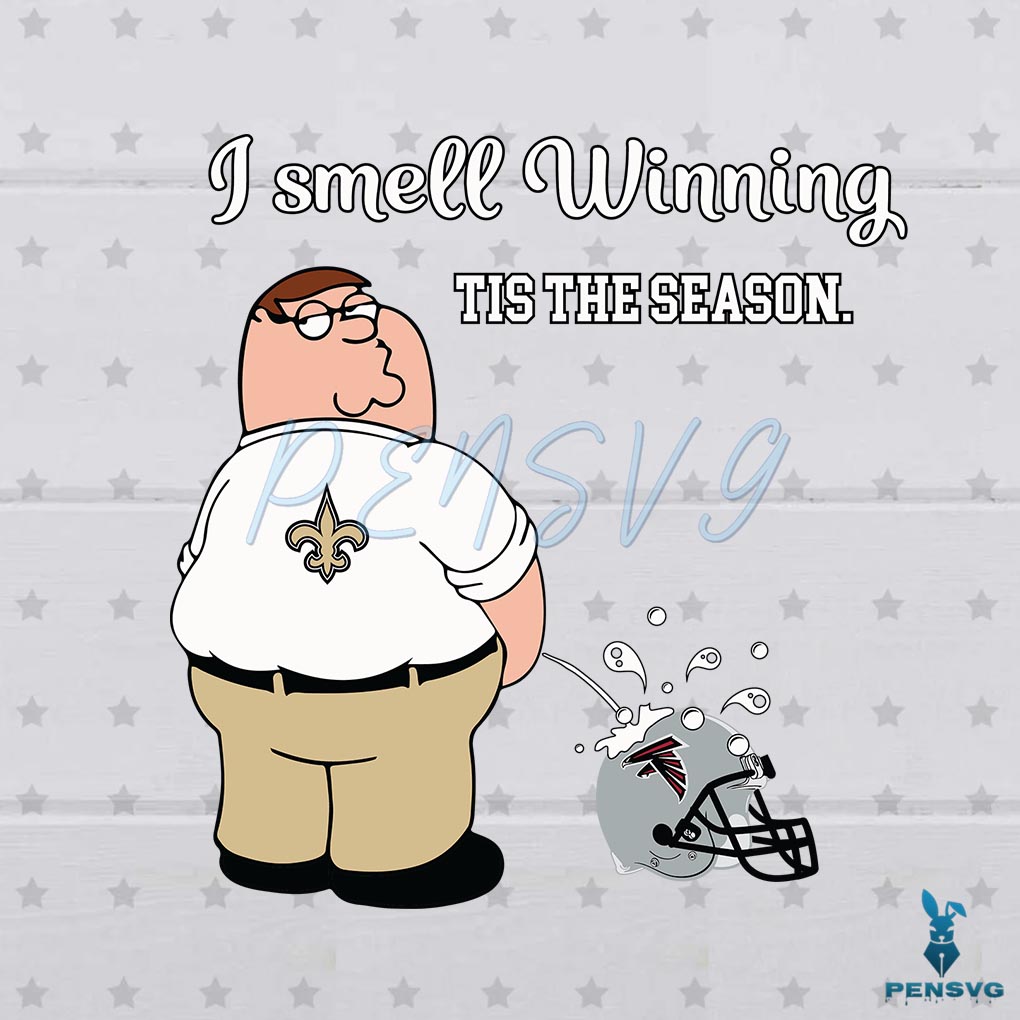 NFL Saints SVG Football Matches I Smell Winning Cutting Files